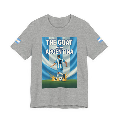 The GOAT from ARGENTINA Team Tee - Casual Fashion T-Shirt, USA World Cup 2026 Limited Edition