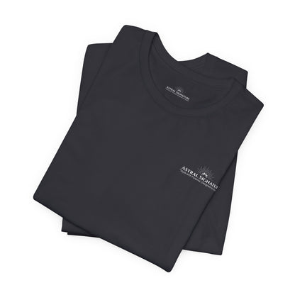 Astral Signature Tee, Unisex T-shirt in darker Colors, Gift for Friends, by Astral Signature