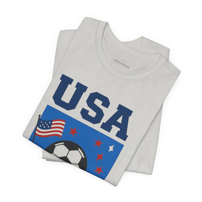 Casual Fashion T-Shirt - GO USA Team Tee, World Cup 2026 Limited Edition