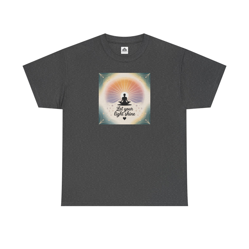 Motivational Unisex Tee: Let Your Light Shine Collection by Quetal Travel ASTRAL