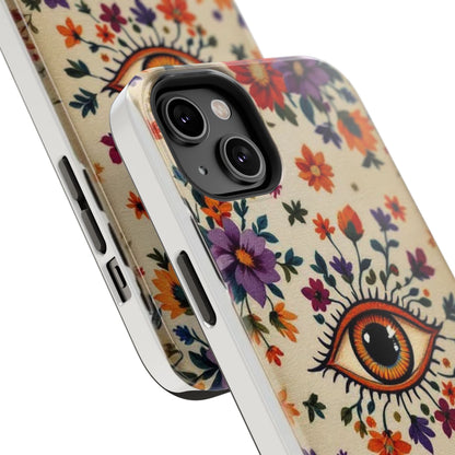 Phone Cases - Eye of God Symbol Impact-Resistant Case by Astral Signature