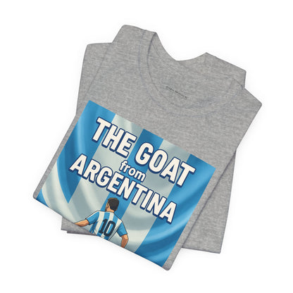 The GOAT from ARGENTINA Team Tee - Casual Fashion T-Shirt, USA World Cup 2026 Limited Edition