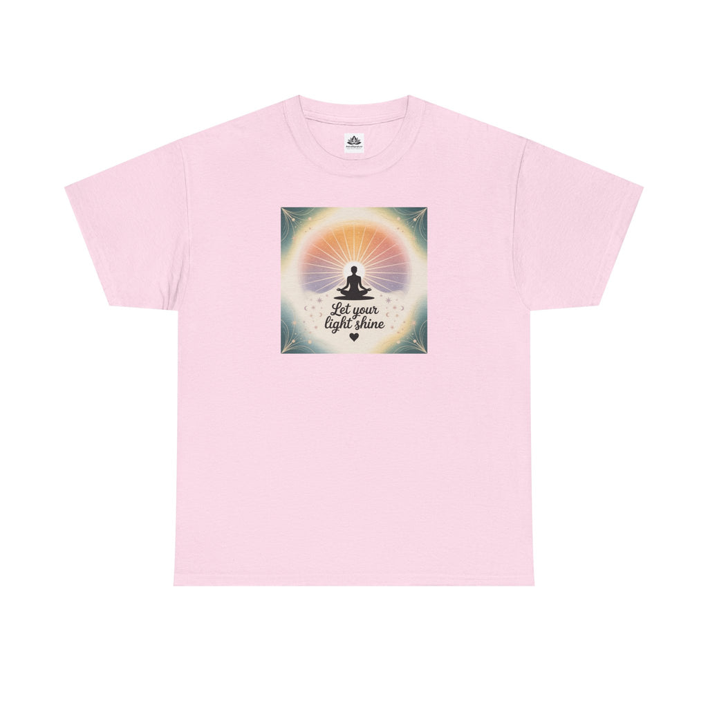Motivational Unisex Tee: Let Your Light Shine Collection by Quetal Travel ASTRAL