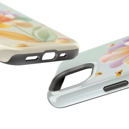 Phone Case Impact-Resistant, Calming 3D Flower Phone Case Impact-Resistant Case for Kids and Adults - Astral Signature