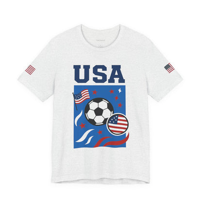 Casual Fashion T-Shirt - GO USA Team Tee, World Cup 2026 Limited Edition