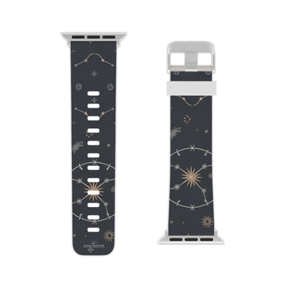 Cosmic Bohemian Apple Watch Band — Astral Signature Pattern