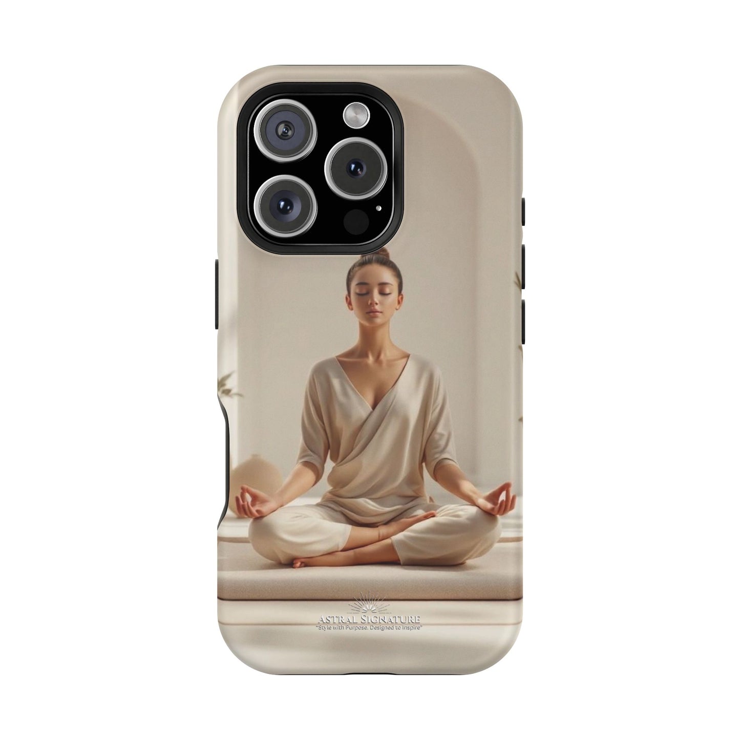 3D Yogi Phone Cases with Symbols and Protection, iPhone Cases with meaning by Astral Signature
