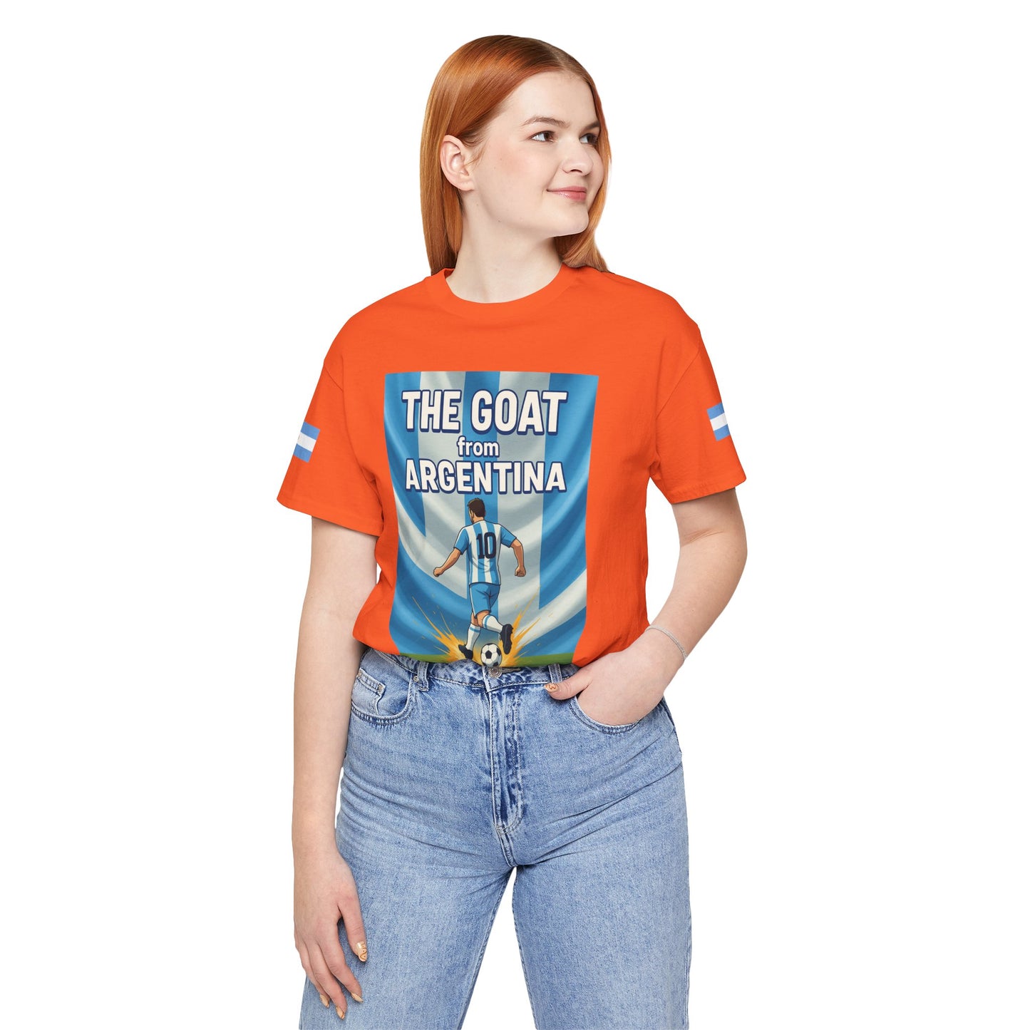 The GOAT from ARGENTINA Team Tee - Casual Fashion T-Shirt, USA World Cup 2026 Limited Edition