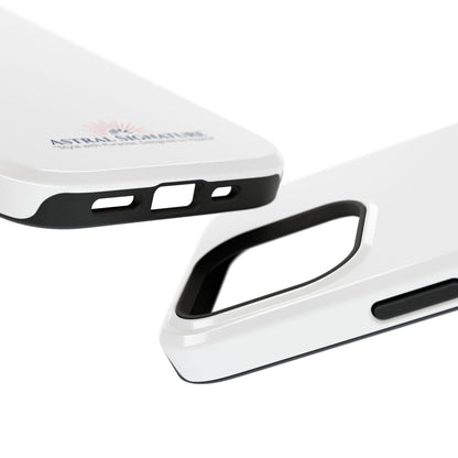 White Phone Case - Impact-Resistant White iPhone & Samsung Galaxy Case by Astral Signature