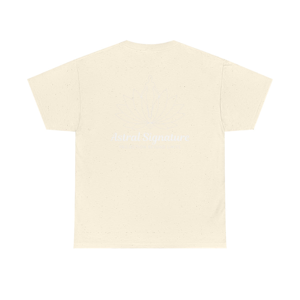 Lotus Flower Astral Signature Unisex Tee