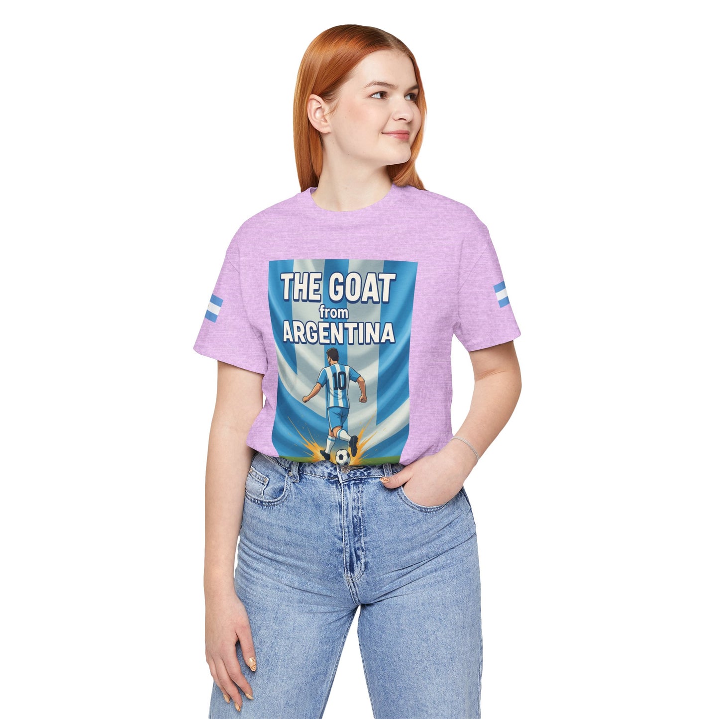 The GOAT from ARGENTINA Team Tee - Casual Fashion T-Shirt, USA World Cup 2026 Limited Edition