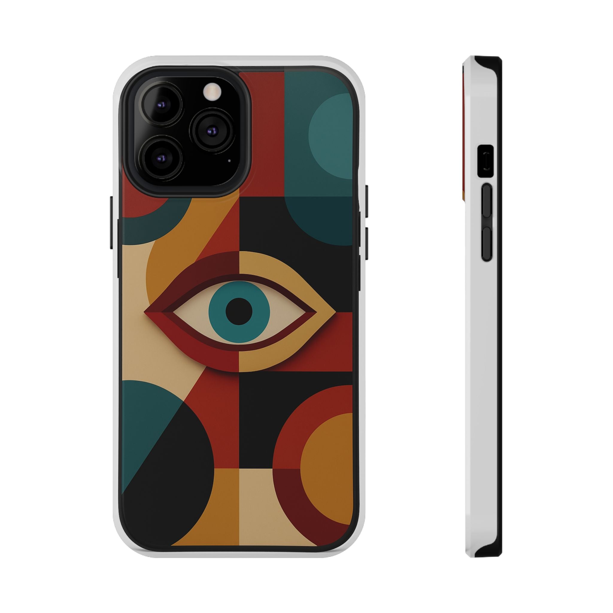 User holding an Astral Signature Spiritual Symbol Phone Case, demonstrating fashion and protection.