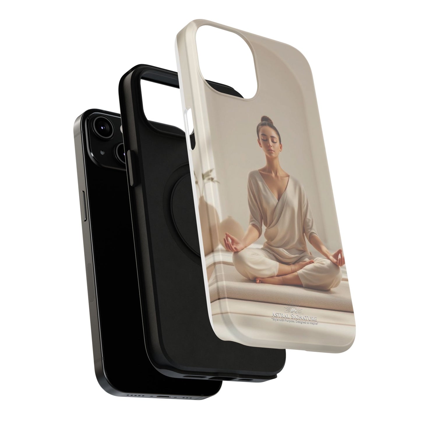 3D Yogi Phone Cases with Symbols and Protection, iPhone Cases with meaning by Astral Signature