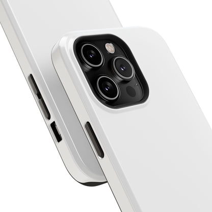 White Phone Case - Impact-Resistant White iPhone & Samsung Galaxy Case by Astral Signature