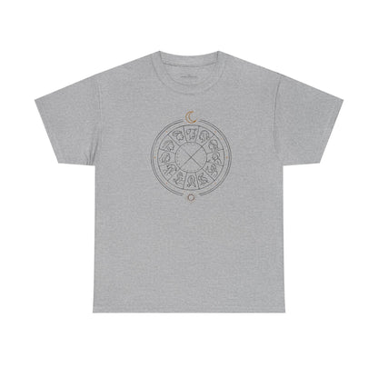The Zodiac Tee - Unisex Jersey T-Shirt in lighter colors by Astral Signature