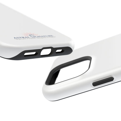 White Phone Case - Impact-Resistant White iPhone & Samsung Galaxy Case by Astral Signature