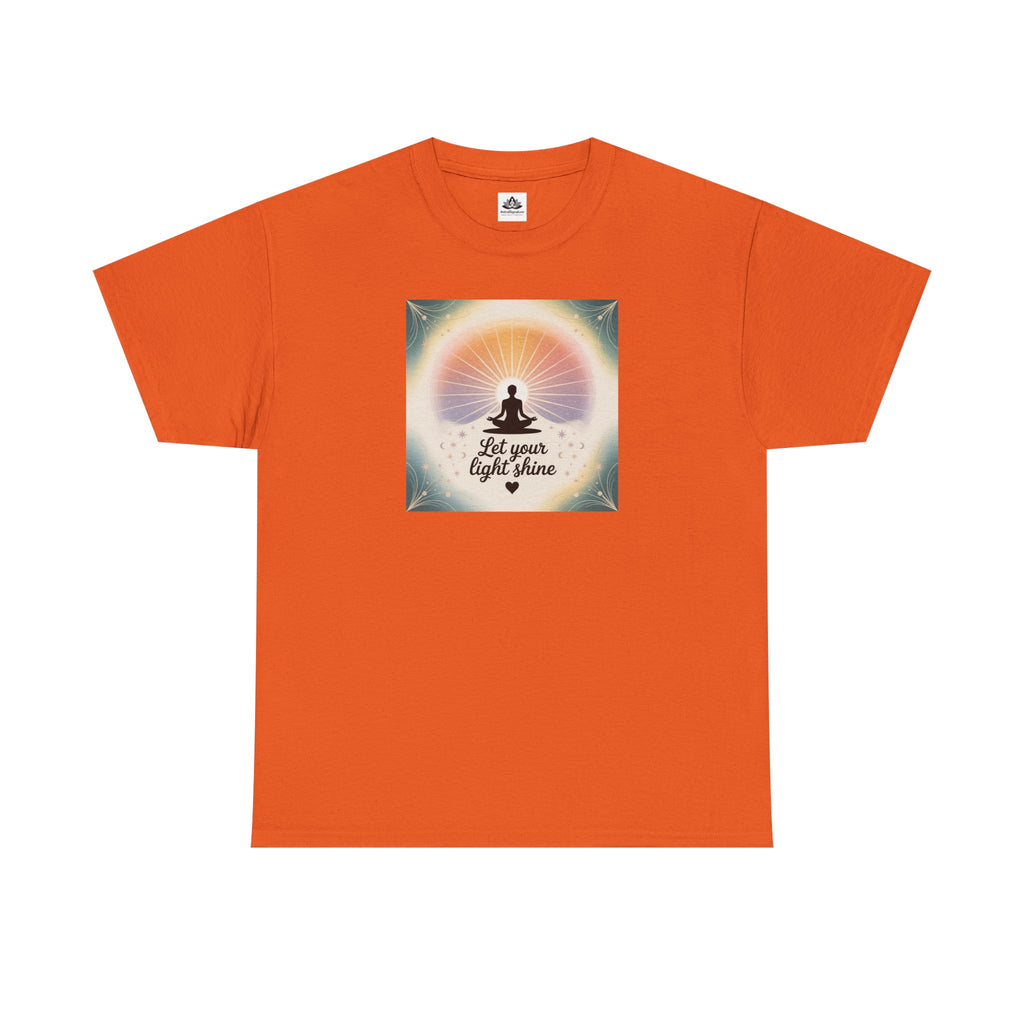 Motivational Unisex Tee: Let Your Light Shine Collection by Quetal Travel ASTRAL