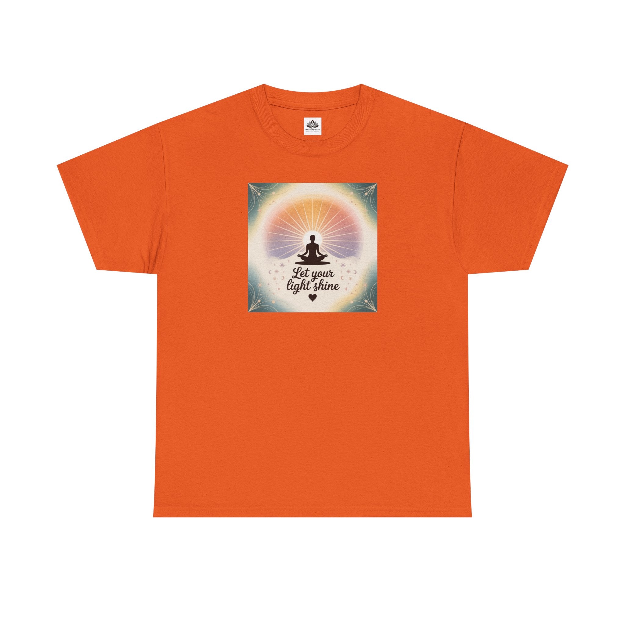 Motivational Unisex Tee: Let Your Light Shine Collection by Quetal Travel ASTRAL