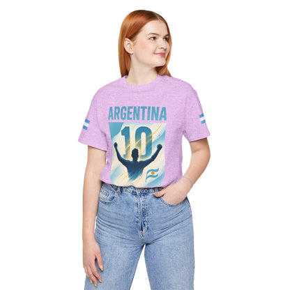 Argentina Legend from Rosario Team Tee - Casual Fashion T-Shirt, USA World Cup 2026 Limited Edition