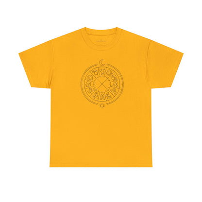 The Zodiac Tee - Unisex Jersey T-Shirt in lighter colors by Astral Signature