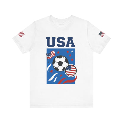 Casual Fashion T-Shirt - GO USA Team Tee, World Cup 2026 Limited Edition
