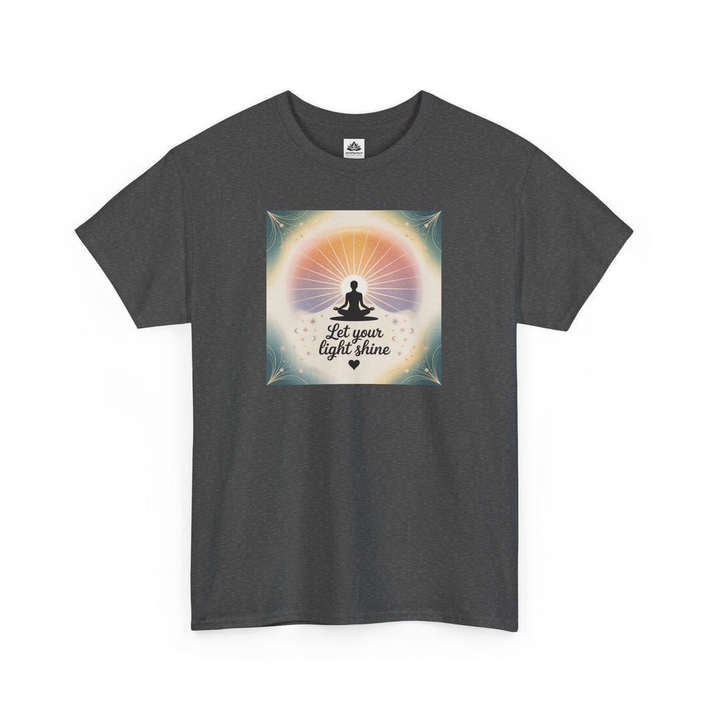 Motivational Unisex Tee: Let Your Light Shine Collection by Quetal Travel ASTRAL