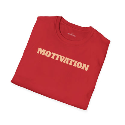 Motivation Tee, Essence Style Unisex Softstyle T-Shirt, White Label by Astral Signature