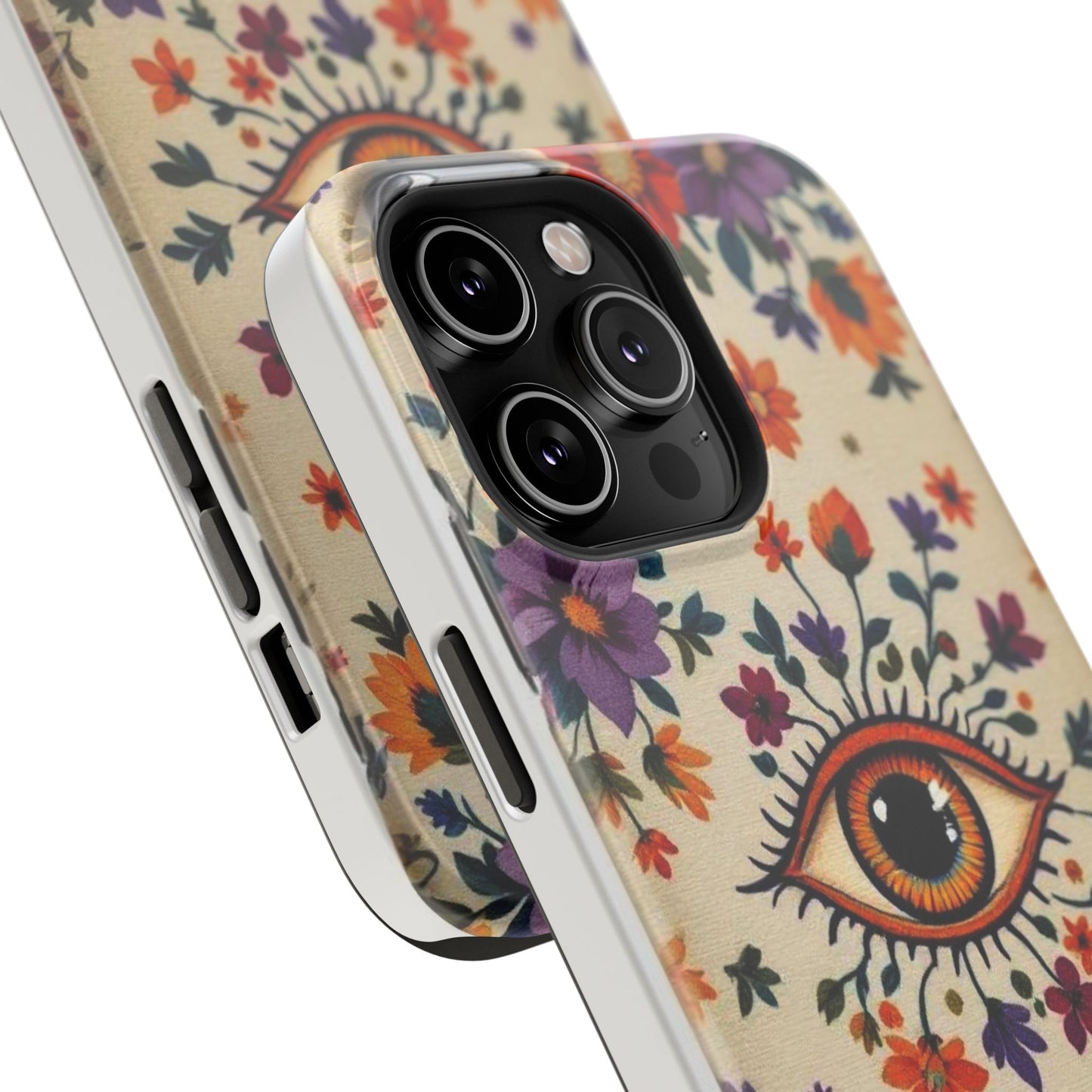 Phone Cases - Eye of God Symbol Impact-Resistant Case by Astral Signature