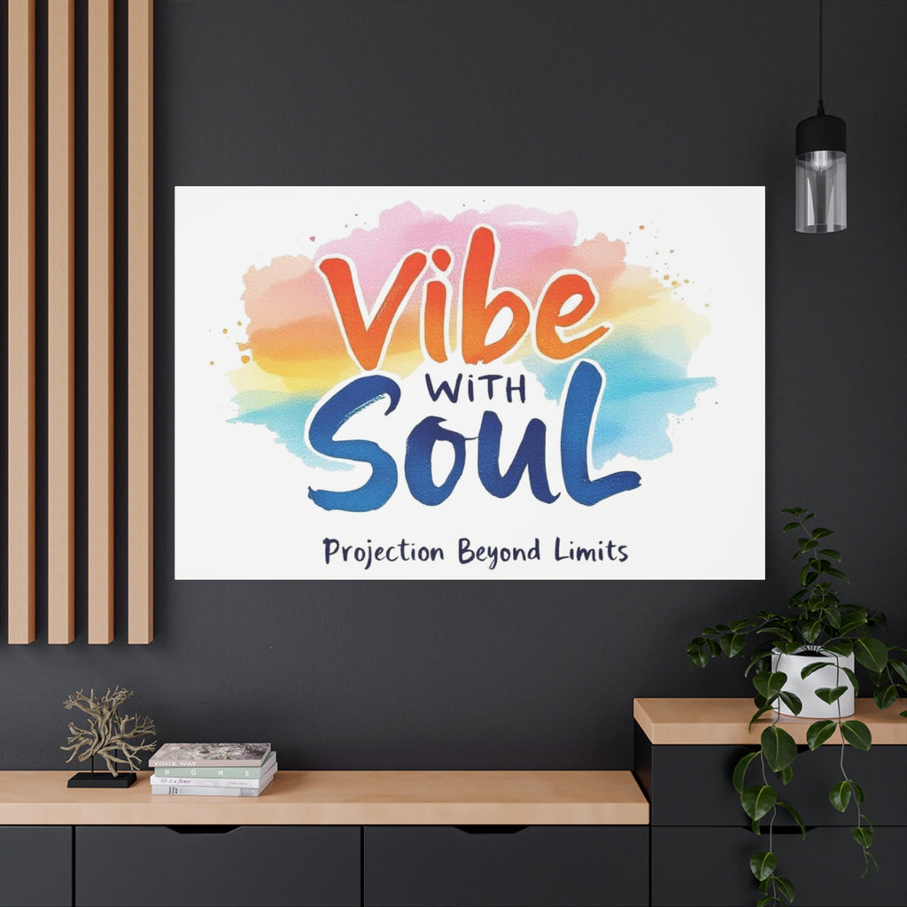 Canvas Art Vibe with Soul – Inspirational Wall Decor