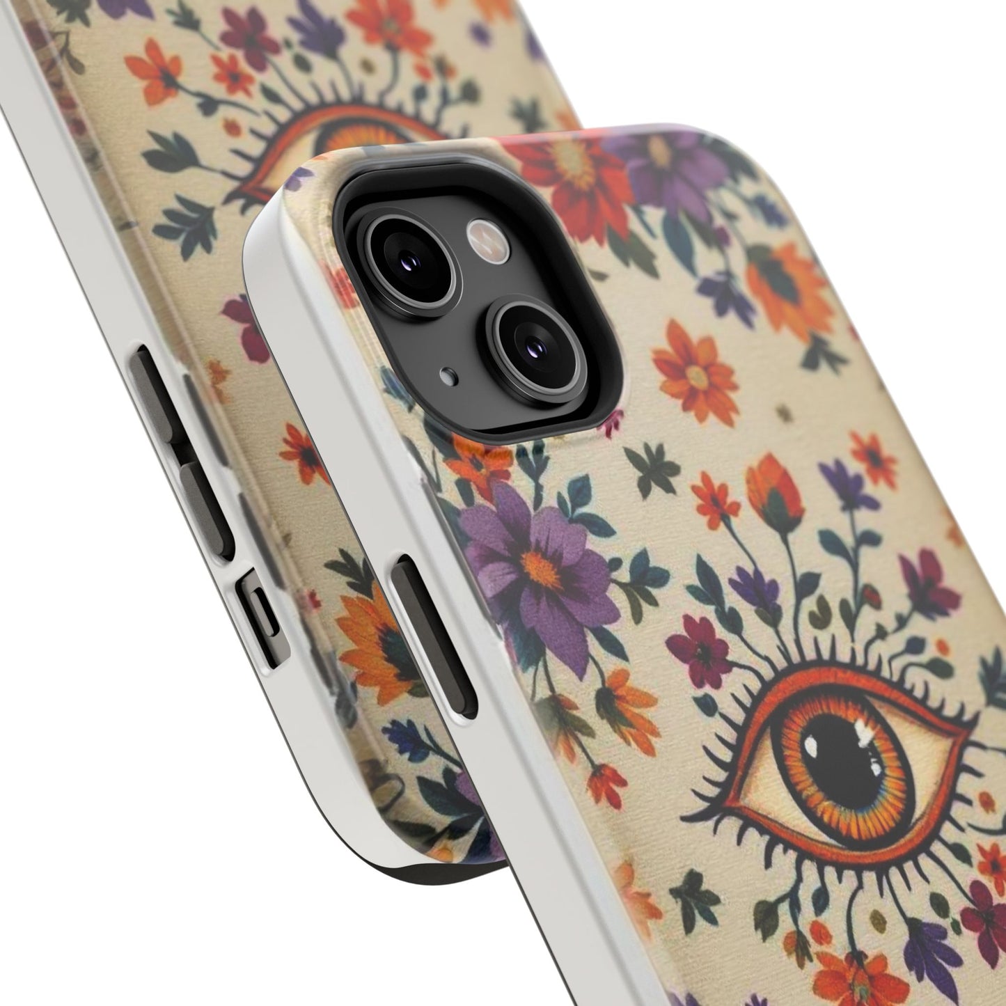 Phone Cases - Eye of God Symbol Impact-Resistant Case by Astral Signature