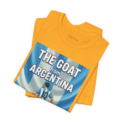 The GOAT from ARGENTINA Team Tee - Casual Fashion T-Shirt, USA World Cup 2026 Limited Edition