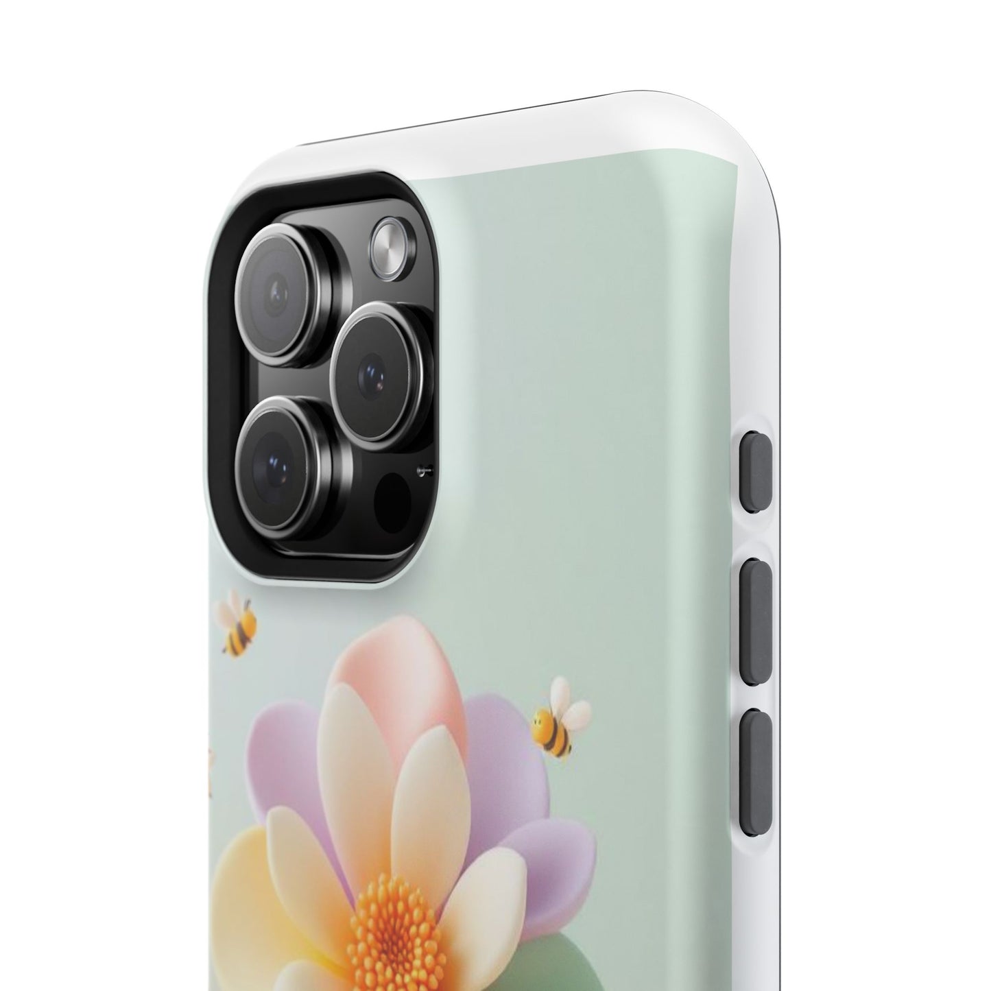 Phone Case Impact-Resistant, Calming 3D Flower Phone Case Impact-Resistant Case for Kids and Adults - Astral Signature