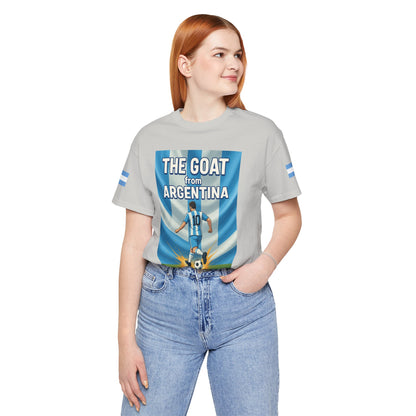 The GOAT from ARGENTINA Team Tee - Casual Fashion T-Shirt, USA World Cup 2026 Limited Edition