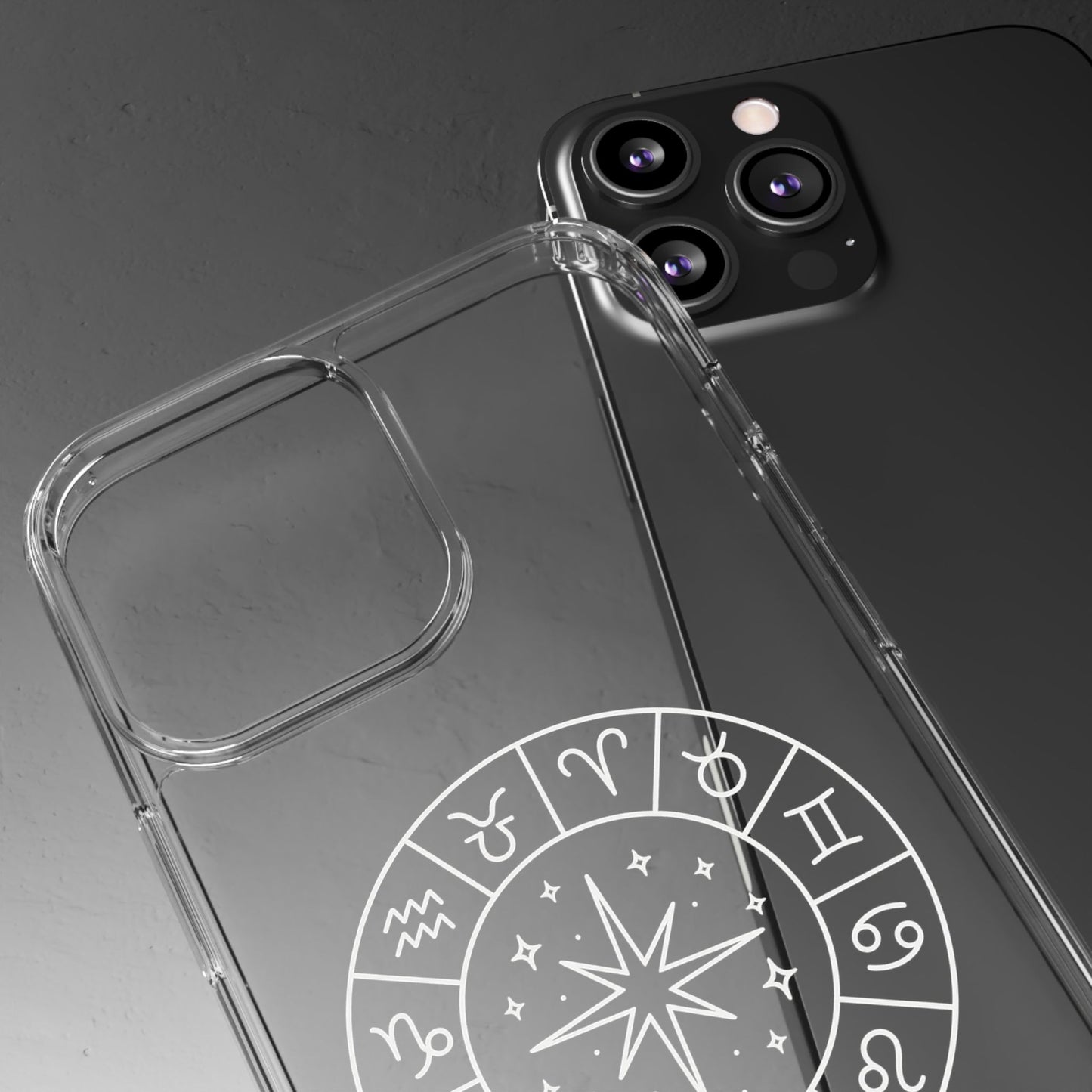 iPhone Clear Cases, ideal for darker iPhone colors - Astral Signature
