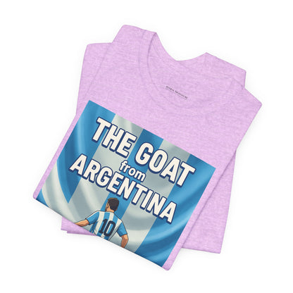 The GOAT from ARGENTINA Team Tee - Casual Fashion T-Shirt, USA World Cup 2026 Limited Edition