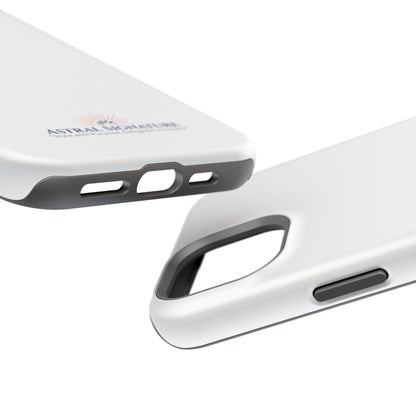 White Phone Case - Impact-Resistant White iPhone & Samsung Galaxy Case by Astral Signature