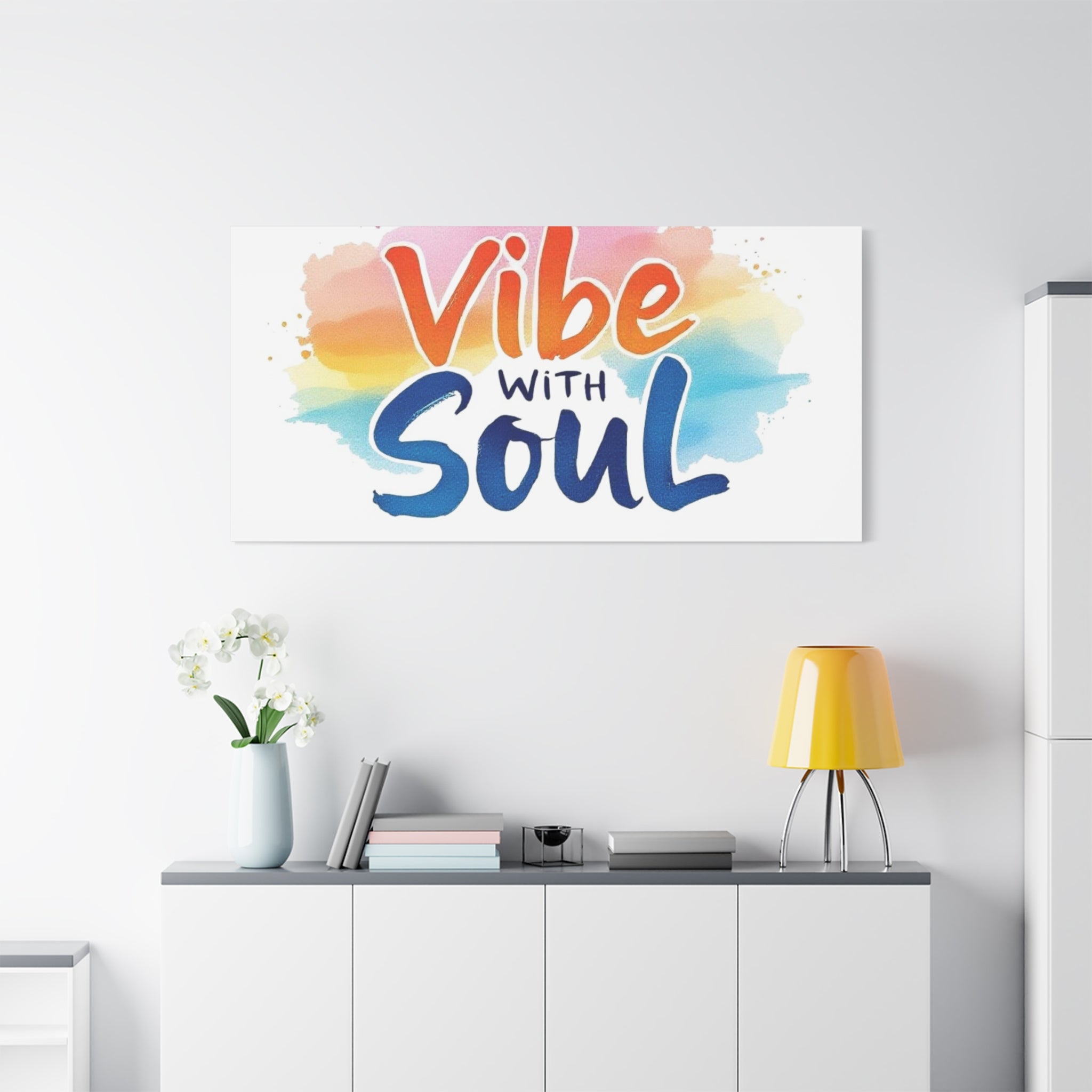 Canvas Art Vibe with Soul – Inspirational Wall Decor