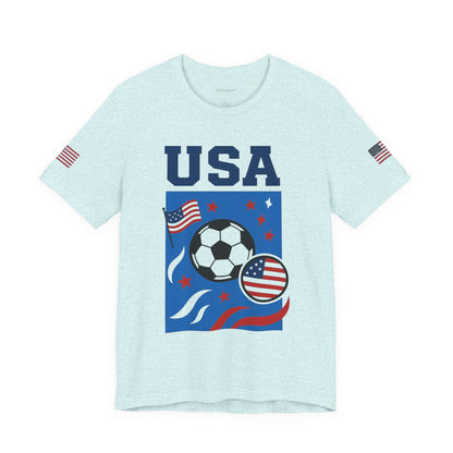 Casual Fashion T-Shirt - GO USA Team Tee, World Cup 2026 Limited Edition