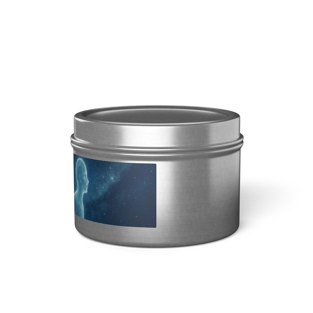 Celebration setting with Astral Signature Tin Candles, providing a fragrant ambiance.