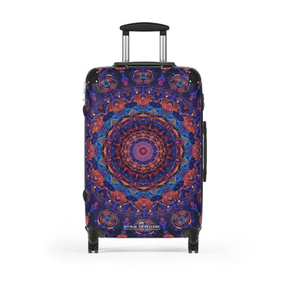 Astral Signature Purple Mandala Travel Suitcase