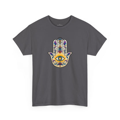 Hamsa Protective Symbol Tee - Astral Signature