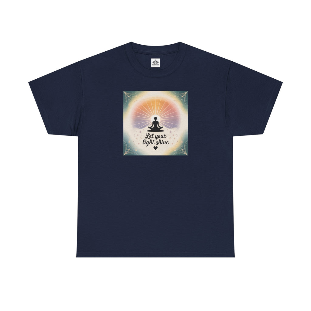Motivational Unisex Tee: Let Your Light Shine Collection by Quetal Travel ASTRAL