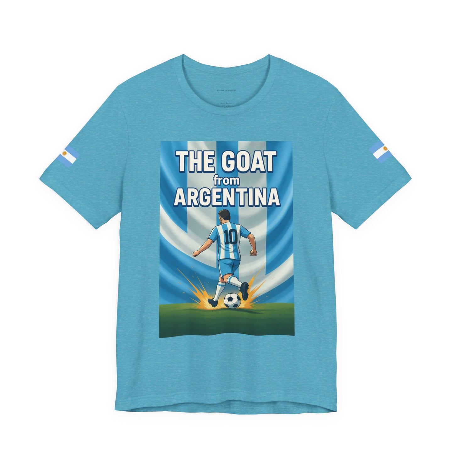 The GOAT from ARGENTINA Team Tee - Casual Fashion T-Shirt, USA World Cup 2026 Limited Edition