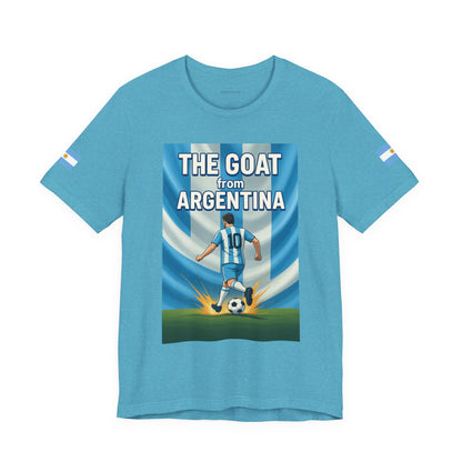 The GOAT from ARGENTINA Team Tee - Casual Fashion T-Shirt, USA World Cup 2026 Limited Edition