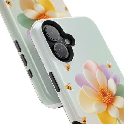 Phone Case Impact-Resistant, Calming 3D Flower Phone Case Impact-Resistant Case for Kids and Adults - Astral Signature