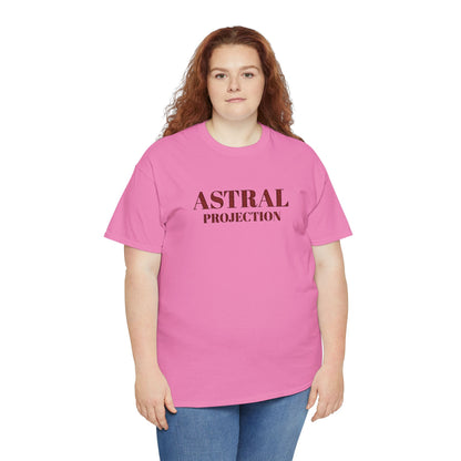 Astral Projection Tee, Spiritual Shirt, Cosmic Vibe Apparel, Unique Graphic T-Shirt, Motivational Clothing, Meditation Tee