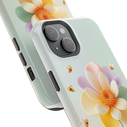 Phone Case Impact-Resistant, Calming 3D Flower Phone Case Impact-Resistant Case for Kids and Adults - Astral Signature