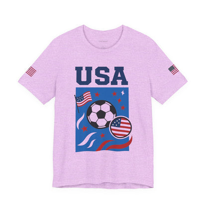 Casual Fashion T-Shirt - GO USA Team Tee, World Cup 2026 Limited Edition