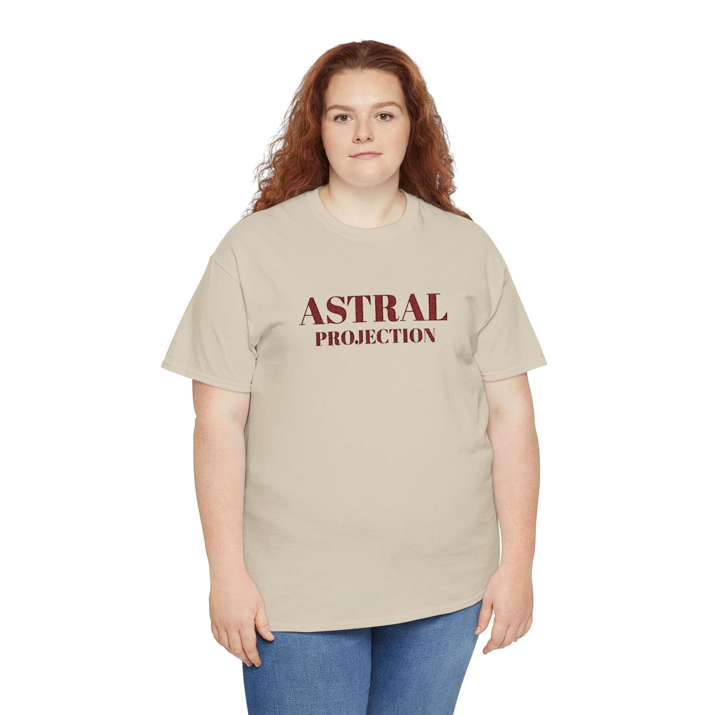 Astral Projection Tee, Spiritual Shirt, Cosmic Vibe Apparel, Unique Graphic T-Shirt, Motivational Clothing, Meditation Tee