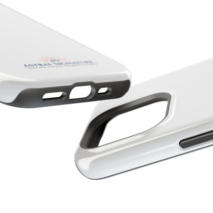 White Phone Case - Impact-Resistant White iPhone & Samsung Galaxy Case by Astral Signature